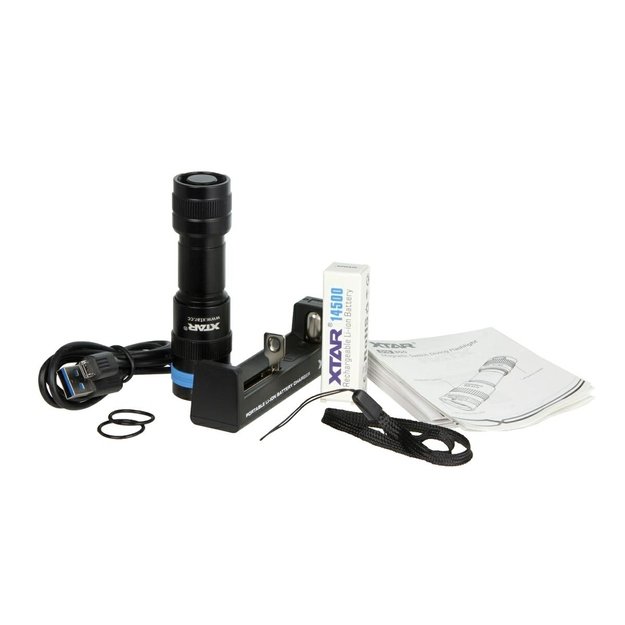 XTAR D16 800lm Резервный фонарь для дайвинга и подводной охоты 