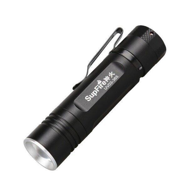 Supfire ultravioletinis žibintuvėlis 365nm UV03