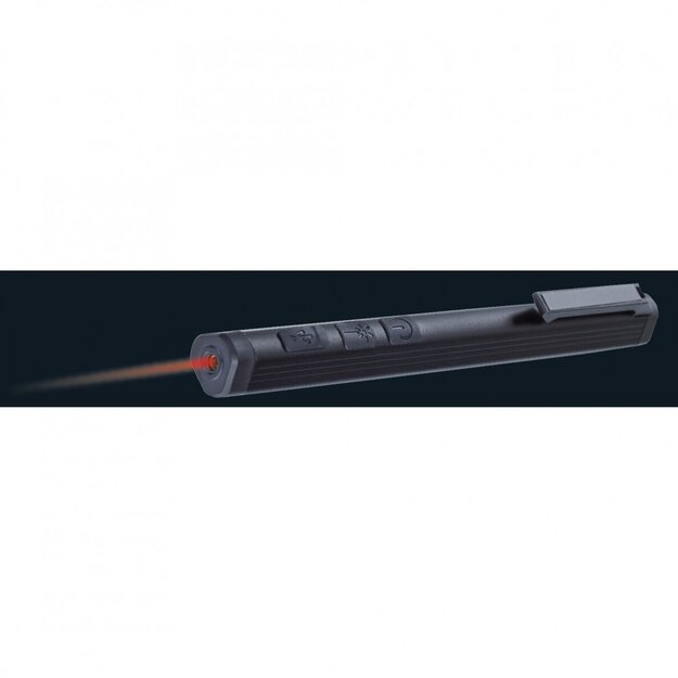 Žibintuvėlis darbui COB (3W) + LED (įkraunamas) su lazeriu