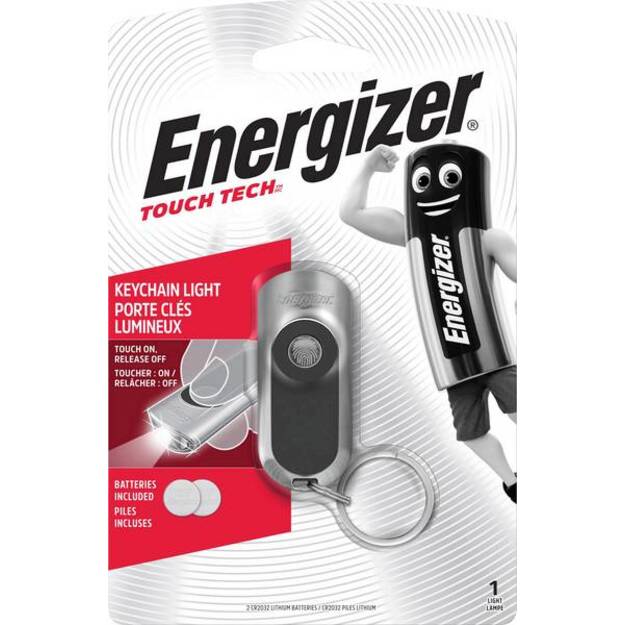 Фонарик брелок Energizer с сенсорной технологией