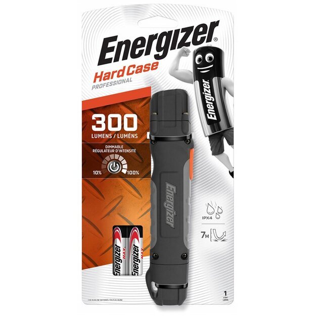 Energizer Hardcase 300lm handheld torch