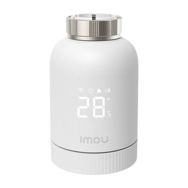 IMOU KIT-TRV1-EU-2 ZigBee termostatinių galvučių rinkinys su 6 adapteriais ir šliuzu
