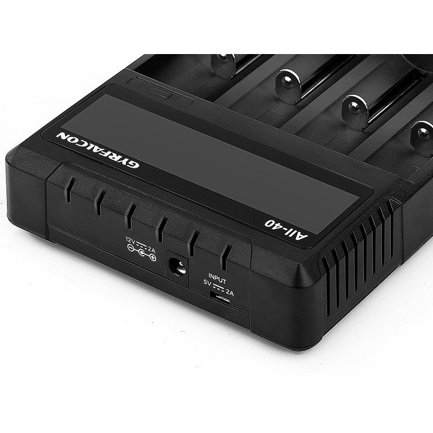 Зарядное устройство для литий-ионных и NiMH аккумуляторов Enova Gyrfalcon ALL-40 на 4 слота