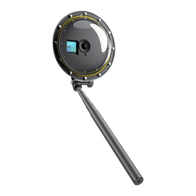 DJI Action 4 / 3 DJI Action 4 / 3 prievadas Telesin su gaubtu, apsaugančiu nuo vandens