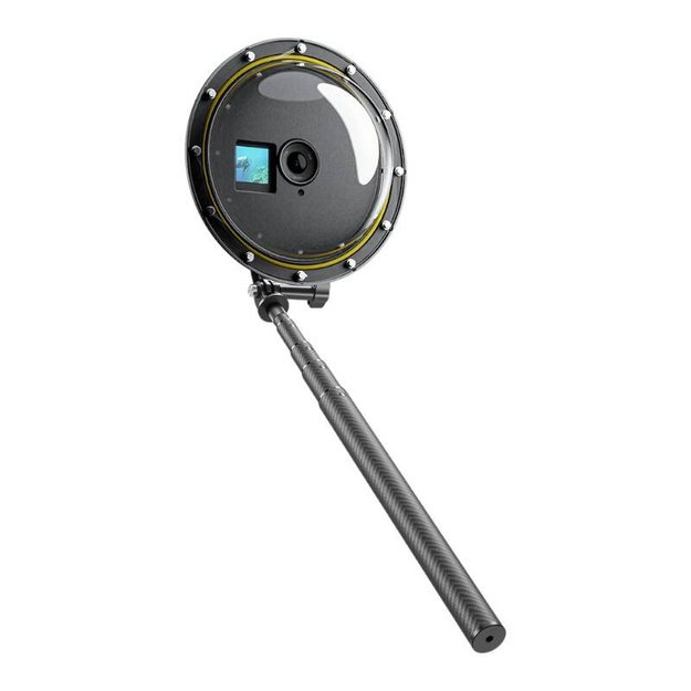 DJI Action 4 / 3 DJI Action 4 / 3 prievadas Telesin su gaubtu, apsaugančiu nuo vandens