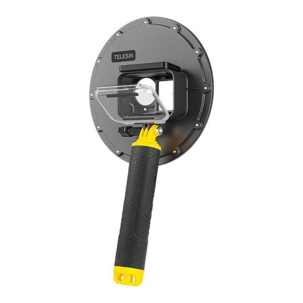 DJI Action 4 / 3 DJI Action 4 / 3 prievadas Telesin su gaubtu, apsaugančiu nuo vandens