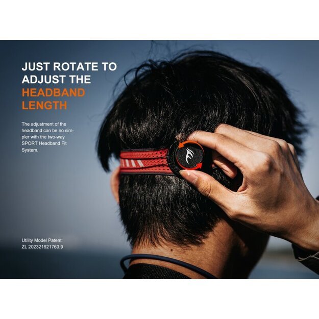 Fenix HL18R-T V2.0 LED žibintuvėlis, baltas