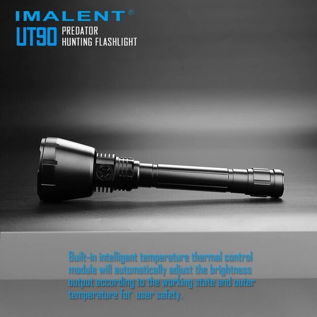 IMALENT UT90 Predator žibintuvėlis - 4800 liumenų - 1308 metrai