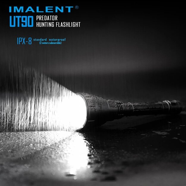 IMALENT UT90 Predator žibintuvėlis - 4800 liumenų - 1308 metrai