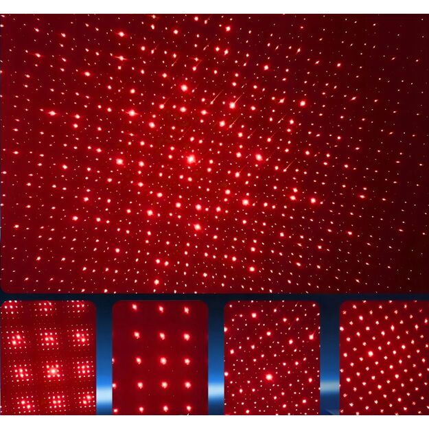 USB-лазер перезаряжаемый, красный с USB-зарядкой