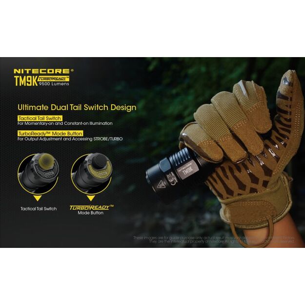 Nitecore TM9K - 9500lm flashlight