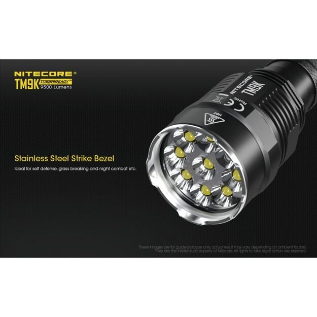 Nitecore TM9K - 9500lm flashlight