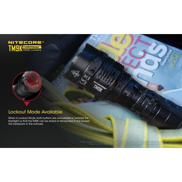 Nitecore TM9K - 9500lm flashlight