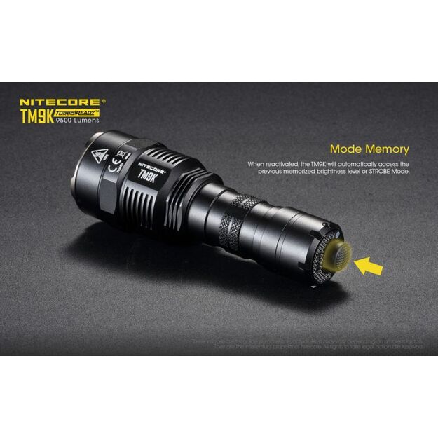 Nitecore TM9K - 9500lm flashlight