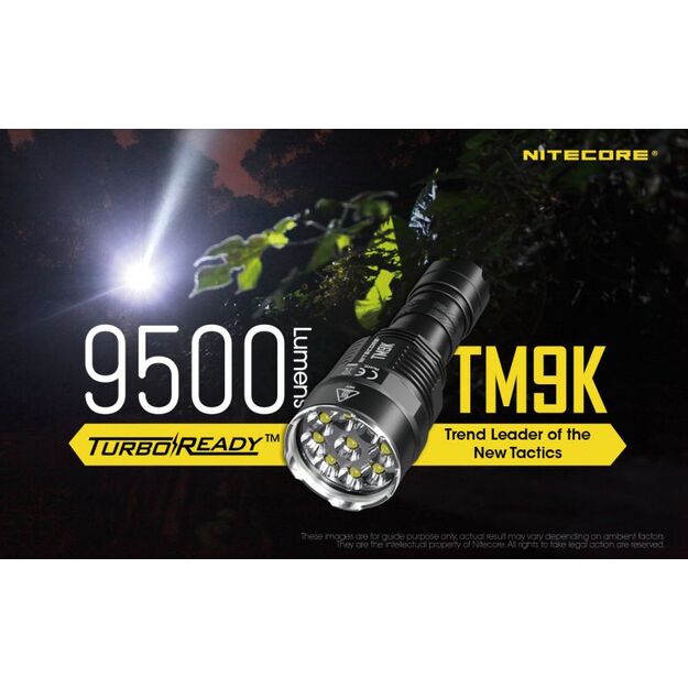 Nitecore TM9K - 9500lm flashlight