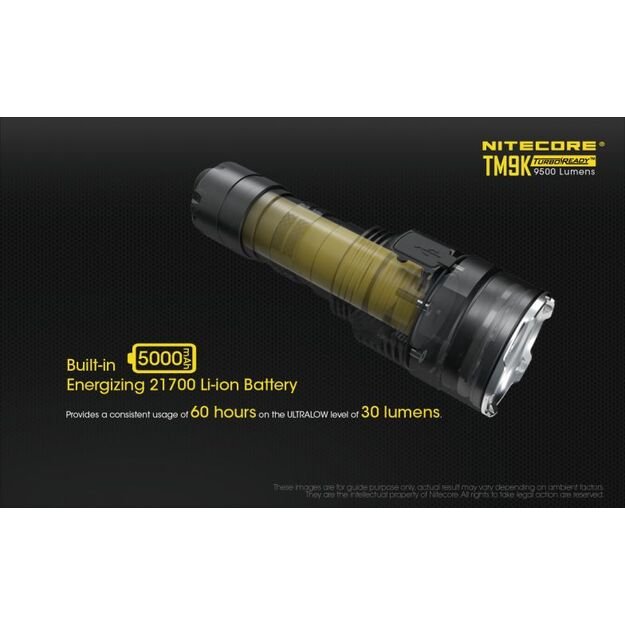Nitecore TM9K - 9500lm flashlight