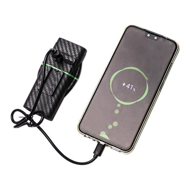 Велосипедный фонарь 600 лм с функцией powerbank Vayox