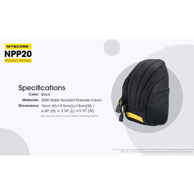 Nitecore NPP20 Mini dėklas