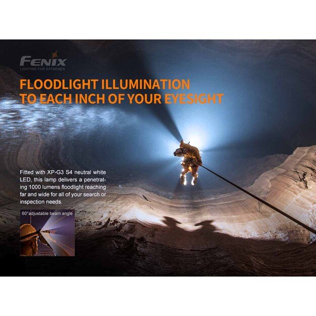 Fenix HP30R V2.0 LED žibintuvėlis