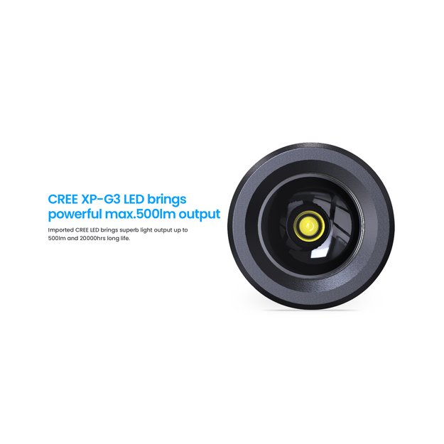 Перезаряжаемый светодиодный фонарик Xtar T1 с кольцом для ключей