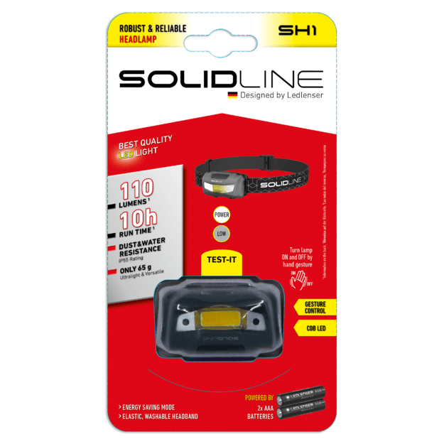 Ledlenser Solidline SH1 headlight