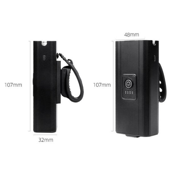 Dviračio žibintas Superfire GT-R3