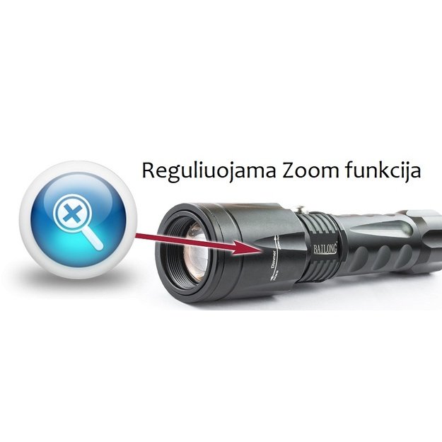 Prožektorius BAILONG ZOOM 1898