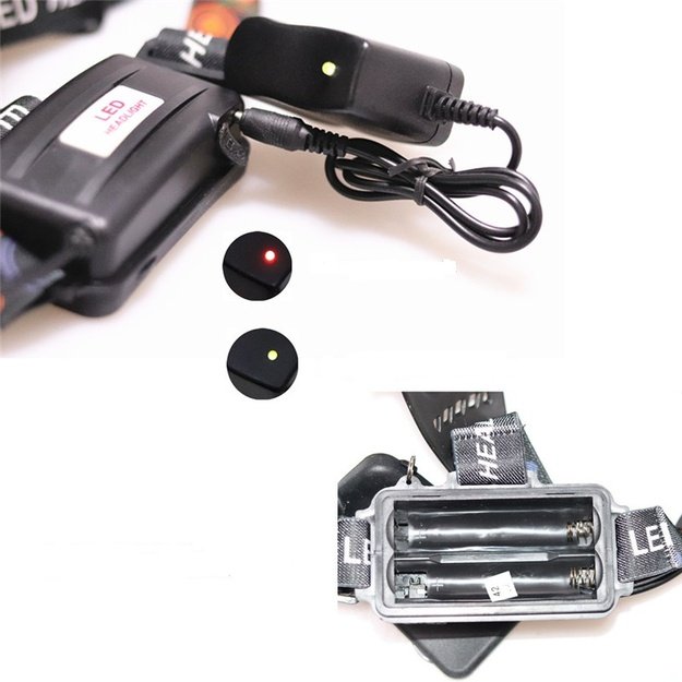 Prožektorius galvos su ZOOM funkcija