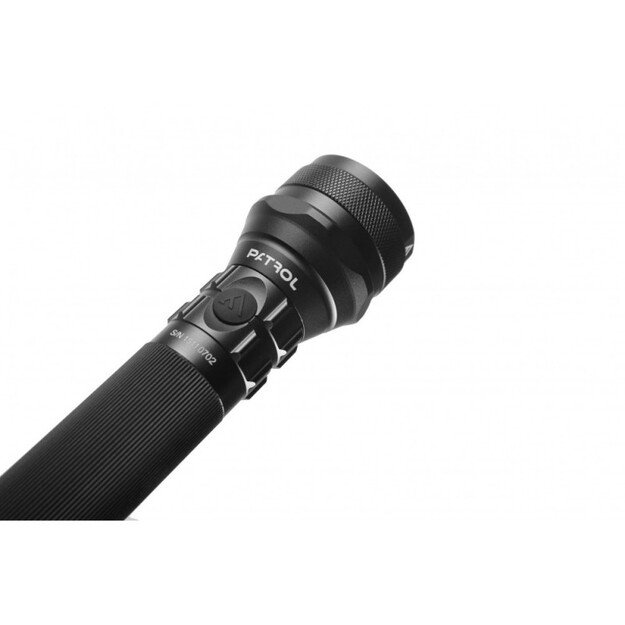 Mactronic 1000lm įkraunamas žibintuvėlis su dviem jungikliais ir įkrovimo stotele PATROL LTD THH0055