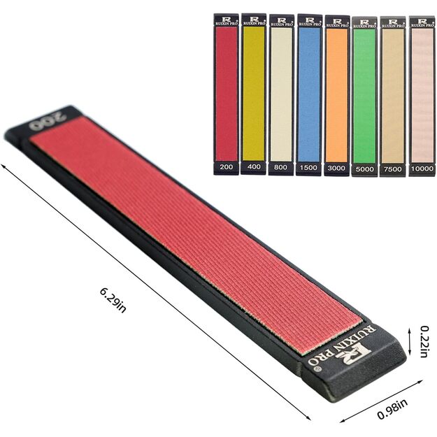 Ruixin Pro DSA-4 galandinimo akmenų komplektas SET-DS4H-8