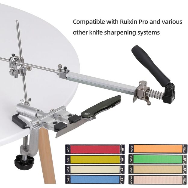 Ruixin Pro DSA-4 galandinimo akmenų komplektas SET-DS4H-8