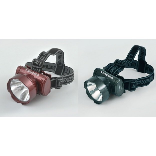 Įkraunamas prožektorius ant galvos 1W