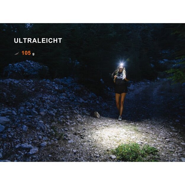 Fenix ​​HM55R-D LED žibintuvėlis ant galvos Nebula