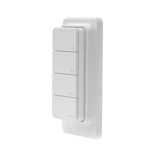 Set of 2 Blind/curtain WiFi controllers Shelly Shutter + BLU RC Button 4