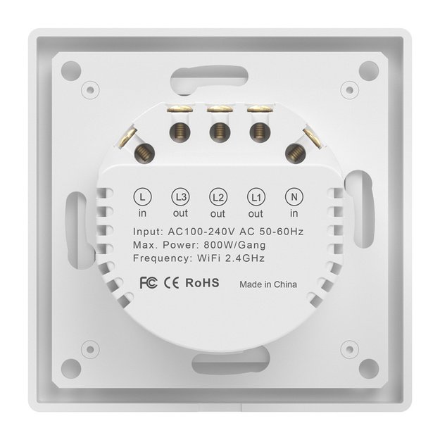 Avatto TS20-EU-W3 WiFi touch light switch