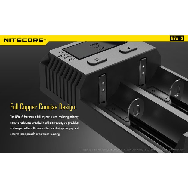 Зарядное устройство Nitecore NEW i2