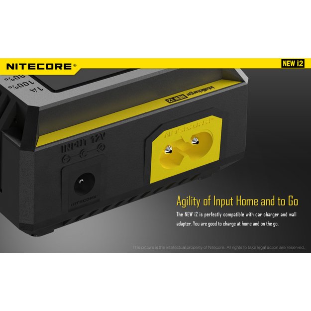 Зарядное устройство Nitecore NEW i2