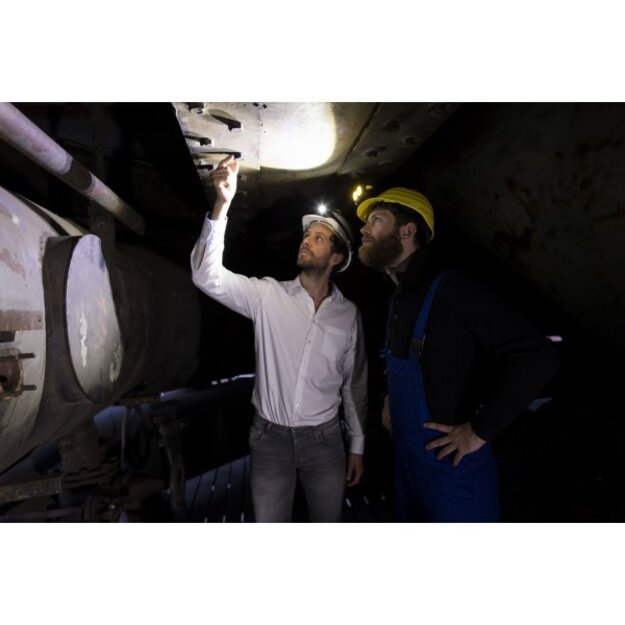 Ledlenser iSEO5R LED žibintuvėlis ant galvos ar šalmo