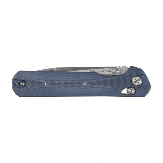 KNIVESPL The First Blue G10 folding knife, CPM Mag