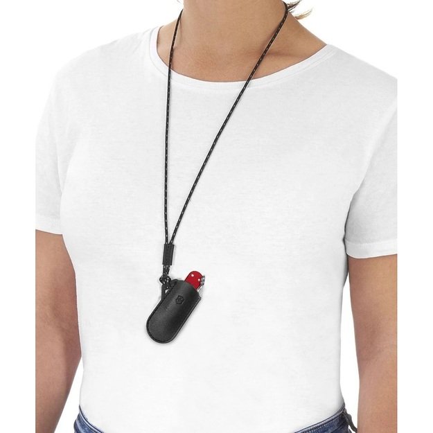 Victorinox klasikinis odinis dėklas – „Dark Illusion“ 4.0670.3