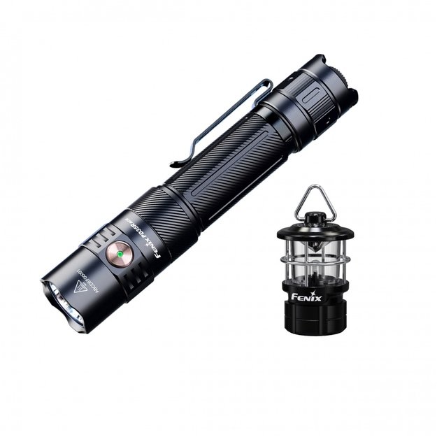 Fenix ​​PD35R ACE žibintuvėlis komplekte su CL01 (juodas) LED