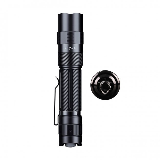 Fenix ​​PD35R ACE žibintuvėlis komplekte su CL01 (juodas) LED