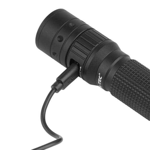 Mil-Tec Operator MT1R įkraunamas žibintuvėlis – 500 lm