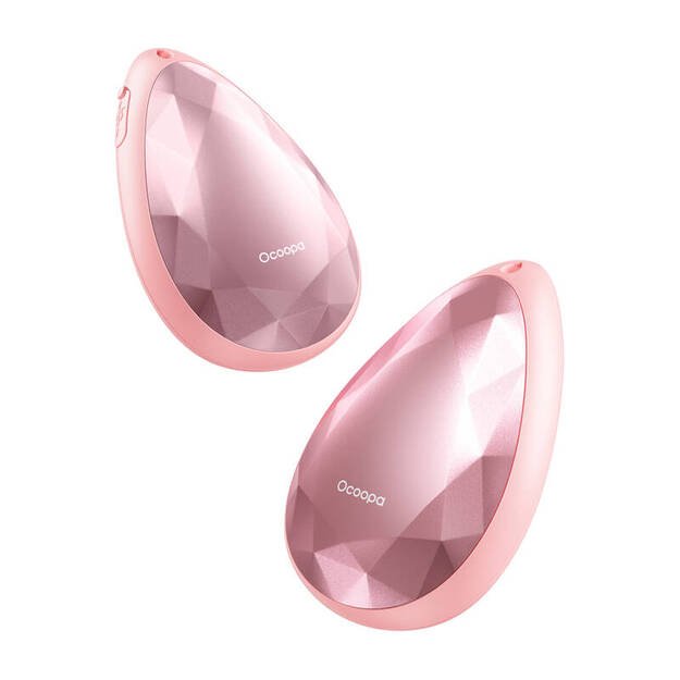 Ocoopa UT4 Rare 2x2000 mAh rankų šildukai, USB-C, ROŽINIAI UT3041