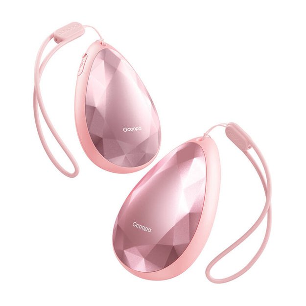 Ocoopa UT4 Rare 2x2000 mAh rankų šildukai, USB-C, ROŽINIAI UT3041