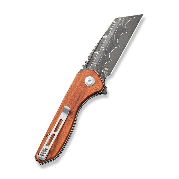Складной нож Civivi ExOne Guibourtia Wood, Damascus от Брайана Брауна (C23036-DS1)