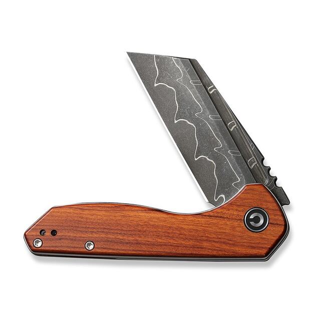 Складной нож Civivi ExOne Guibourtia Wood, Damascus от Брайана Брауна (C23036-DS1)