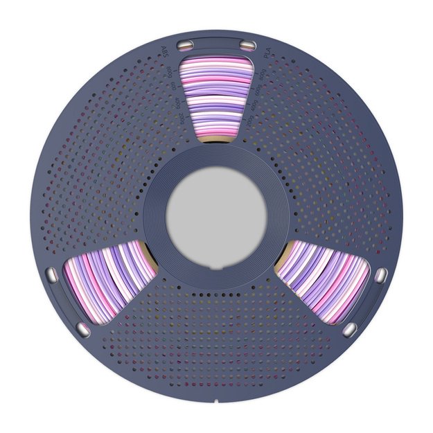 Sunlu PLA+ Silk Filament (Rainbow) 03