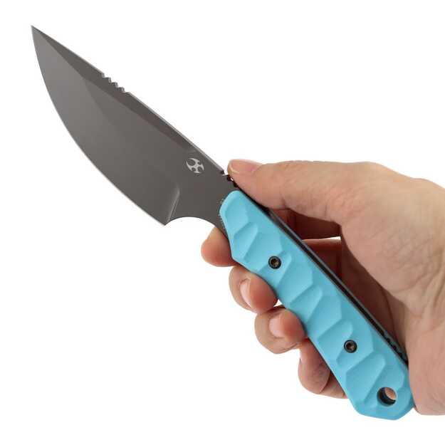 Нож с фиксированным лезвием Kansept Flank Blue Rock G10 G006A6