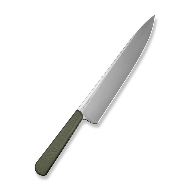 CIVIVI Cibus 14C28N Milled Green G10 virtuvinis peilis C23048-2